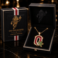 OSB Solid Gold Chain with Diamond Pendant TMH