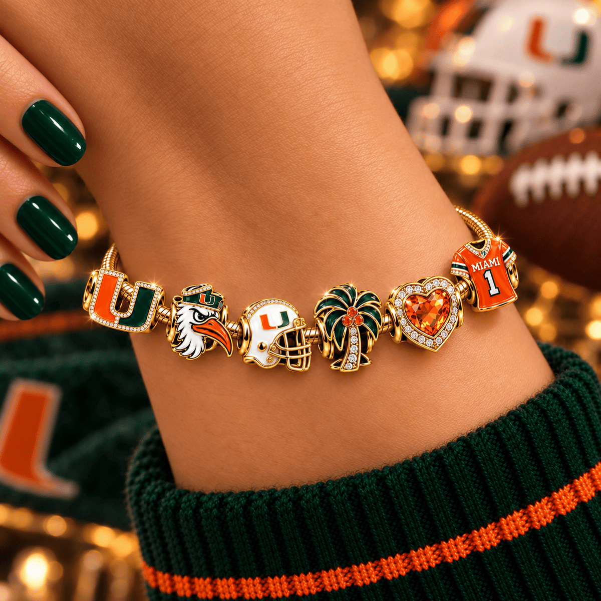 MHC Gold Charm Set NHVH