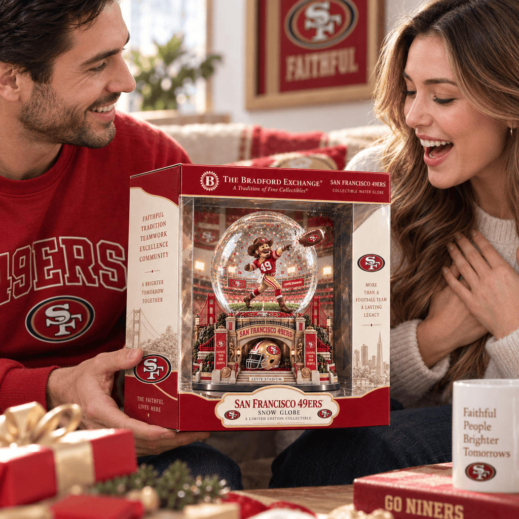 SF49 Premium Sculpted Collector Water Globe NTNA